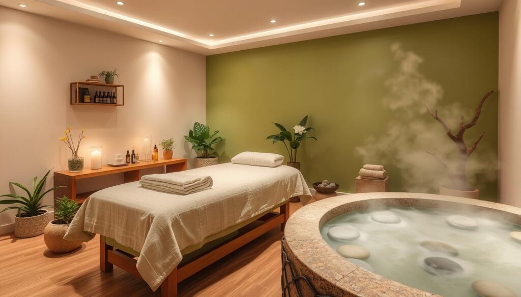 Massage und Wellness-Behandlungen