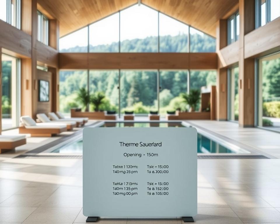 Öffnungszeiten Therme Sauerland