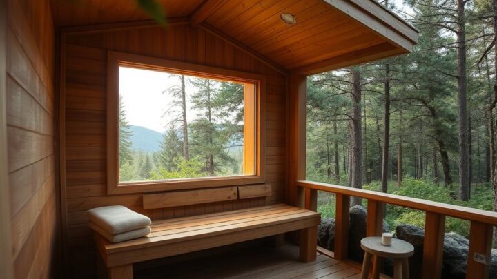 Entspannen Sie in der Satama Sauna Rietz