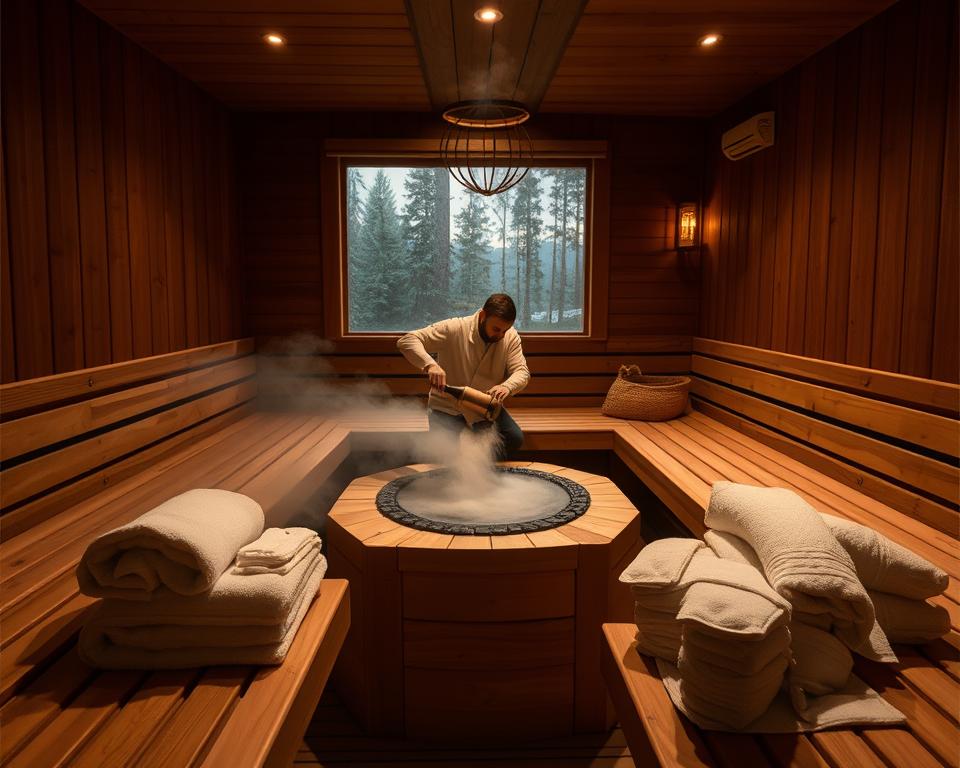 Sauna-Aufgüsse und Themen-Events