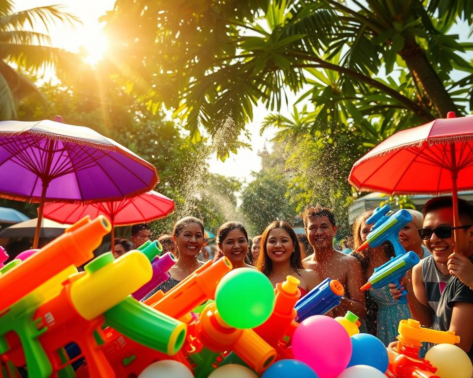 Songkran Festival Ausrüstung Songkran Festival Ausrüstung