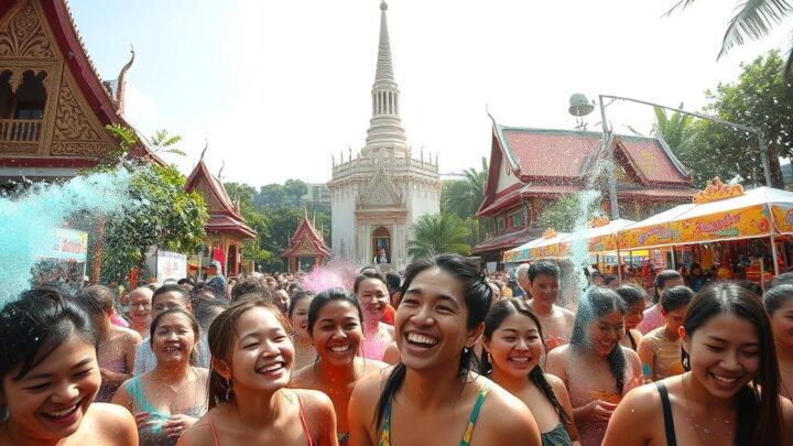 Songkran in Thailand: Das Wasserfest im Land des Lächelns