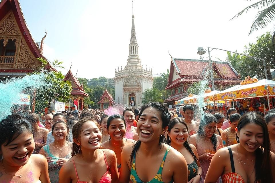 Songkran in Thailand: Das Wasserfest im Land des Lächelns