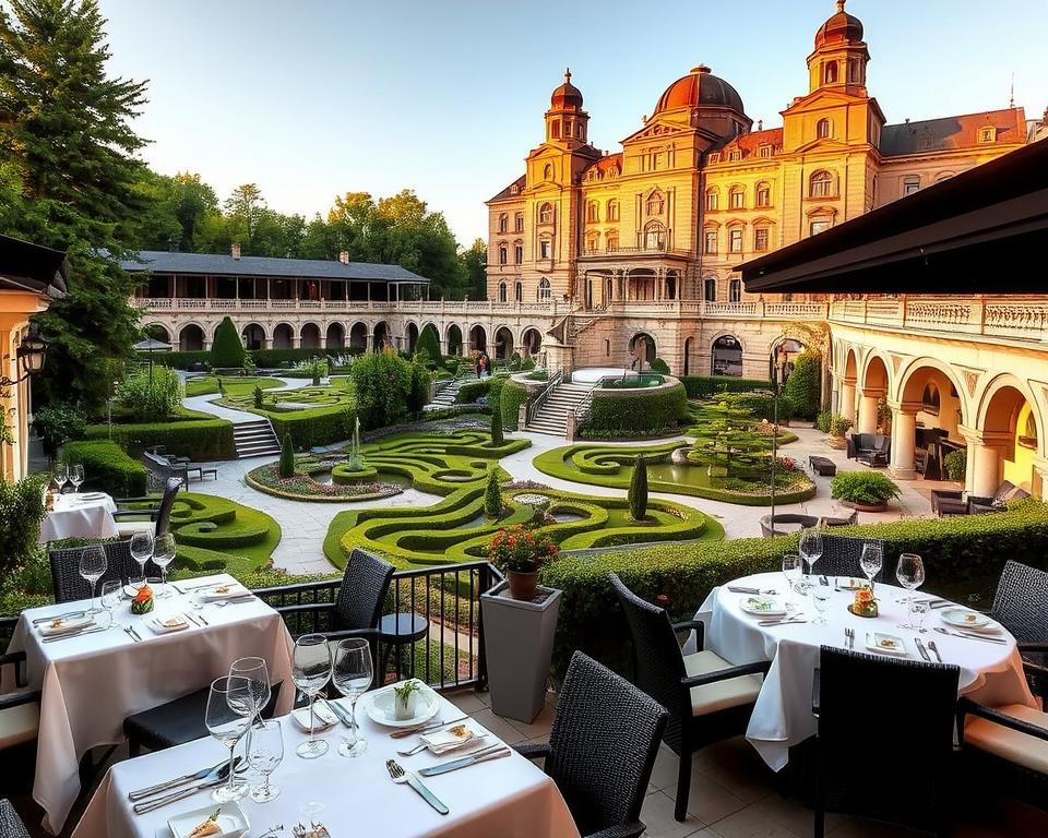 Gastronomie und Entspannungsbereiche in Thermen Basel